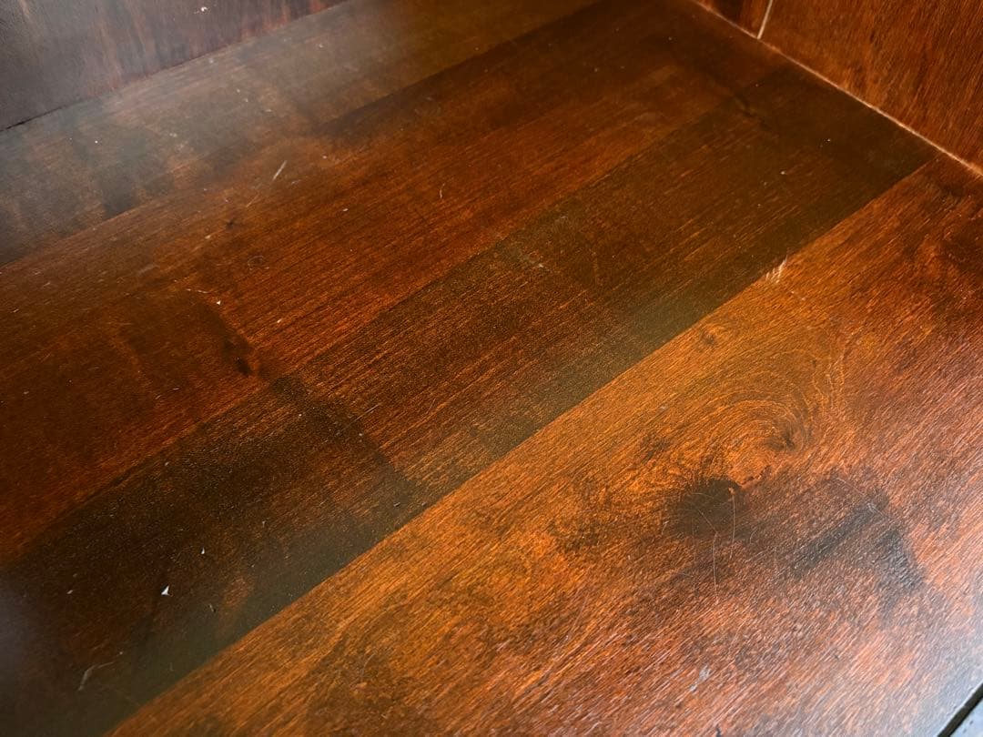 【希少】松本民芸家具 #66型 高山式ライティングビューロー 無垢材