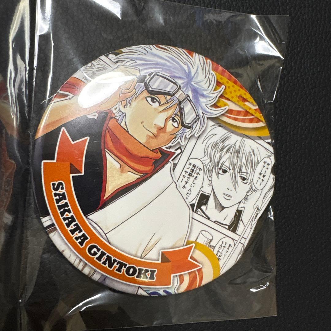 銀魂 坂田銀時 コレクション缶バッジ HEROES ヒーローズ 75mm缶 原作