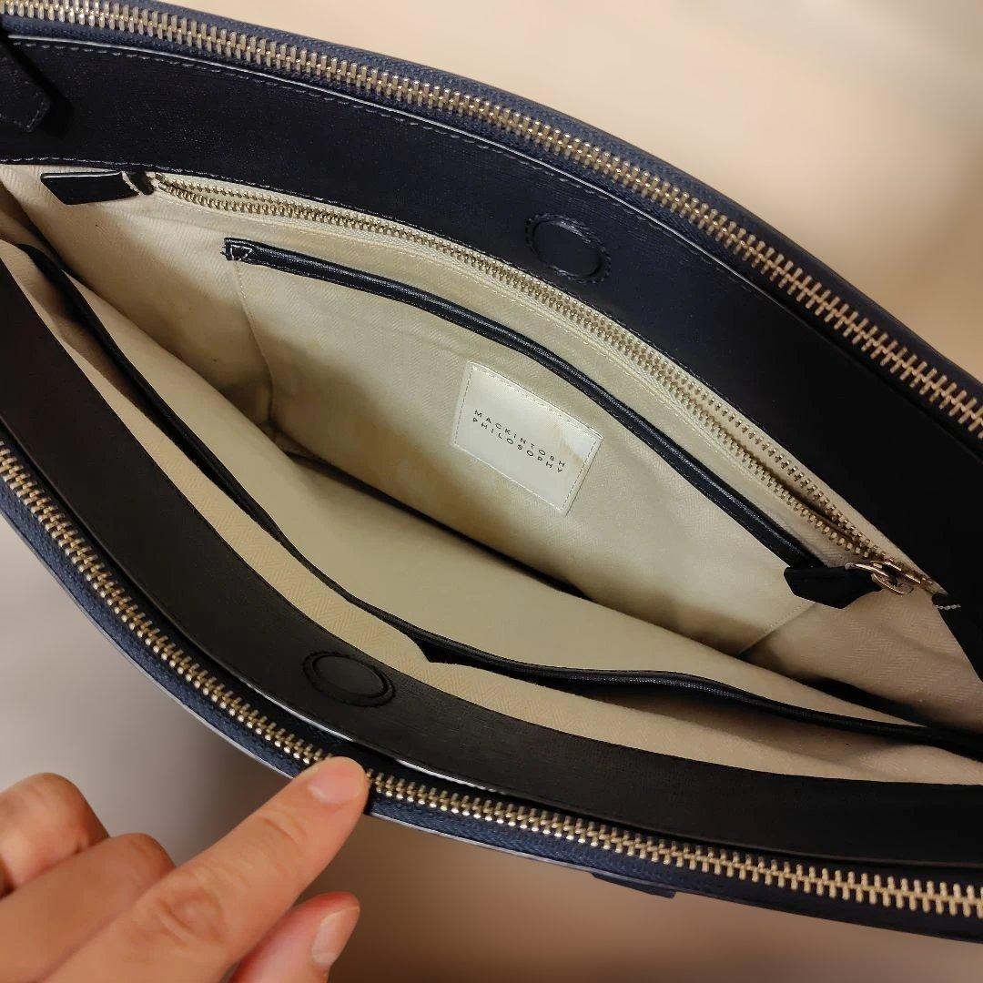 MACKINTOSH PHILOSOPHY ビジネスバッグ サフィアーノレザー