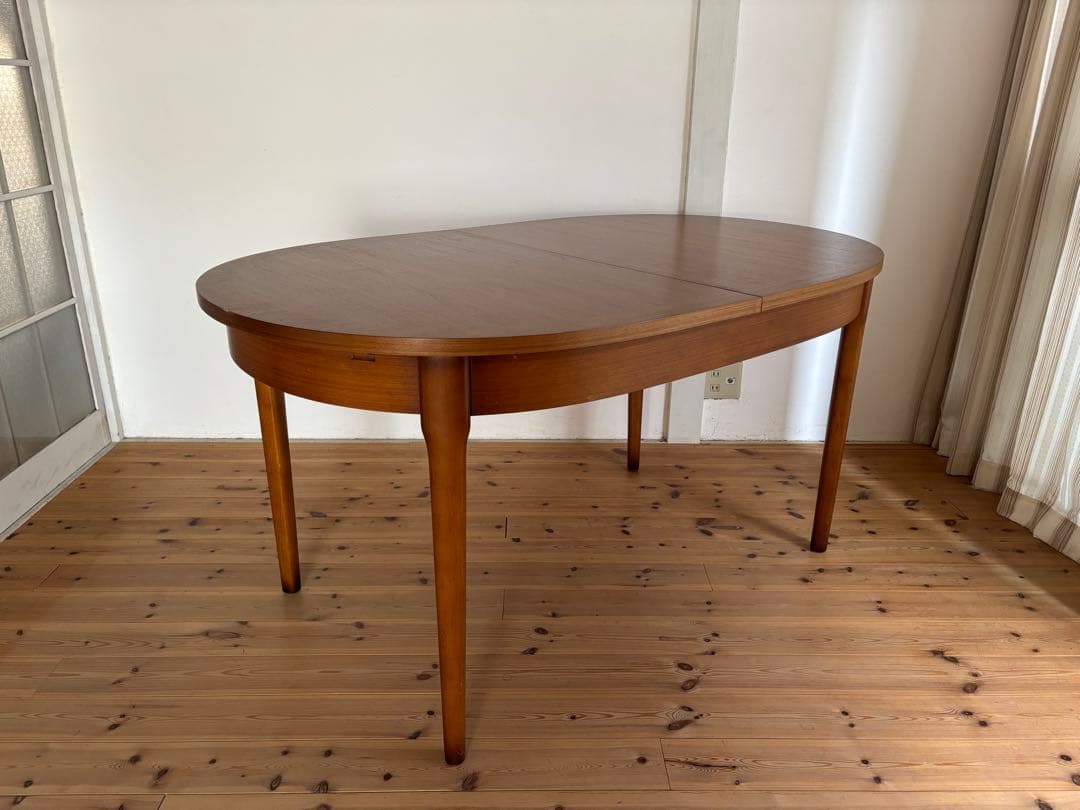 S.F.LTD/ストーンヒルファニチャー　オーバルエクステンションテーブル