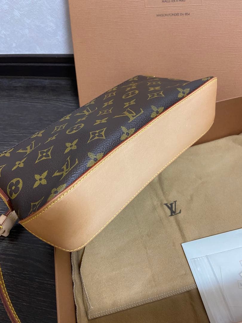 未使用Louis Vuitton トロターモノグラム ショルダーバッグ