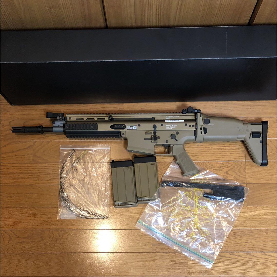 Cybergun SCAR-H GBB カスタム・難あり ジャンク扱い