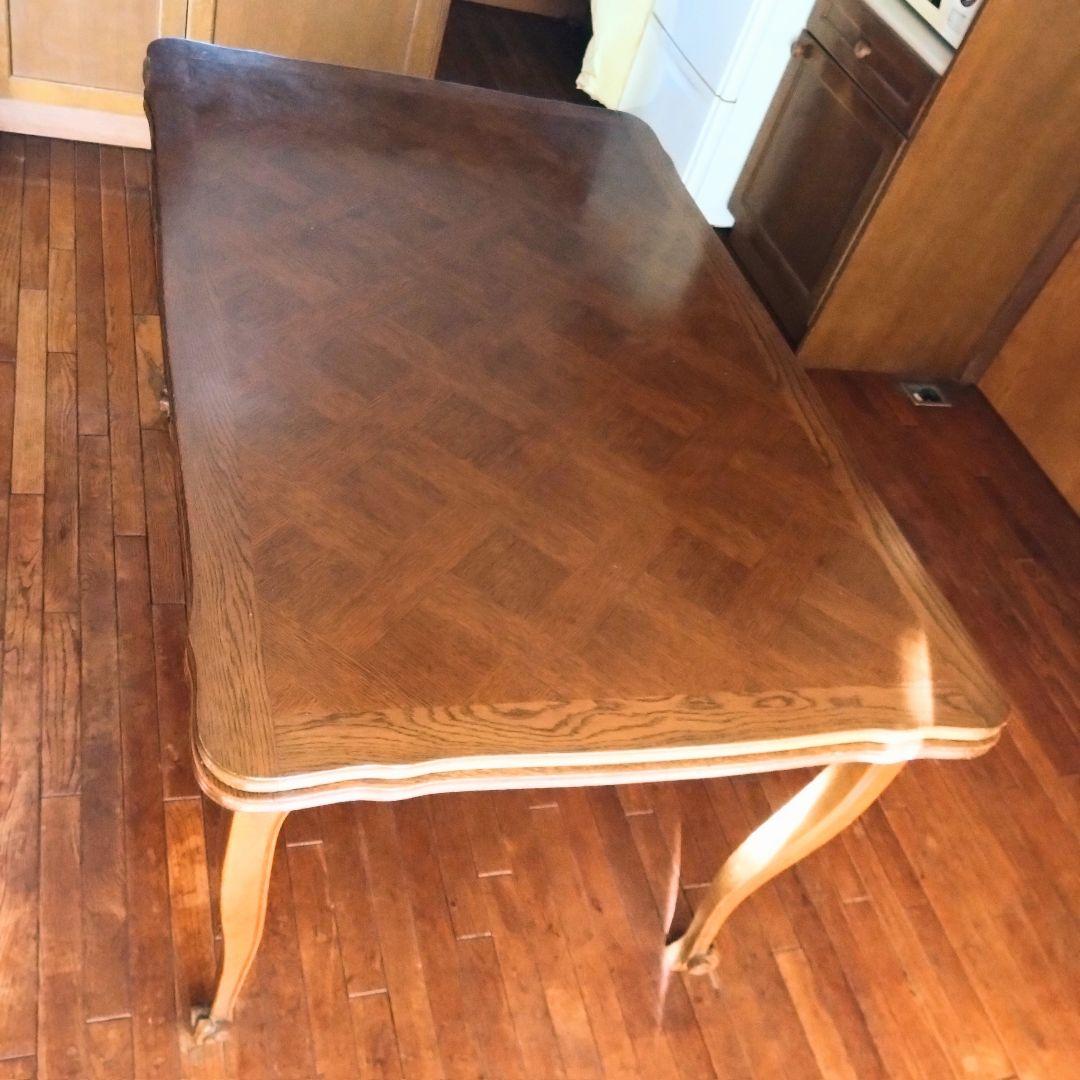 わかば様お取り引き品　 アンティーク　伸長式テーブル　エクステンションテーブル