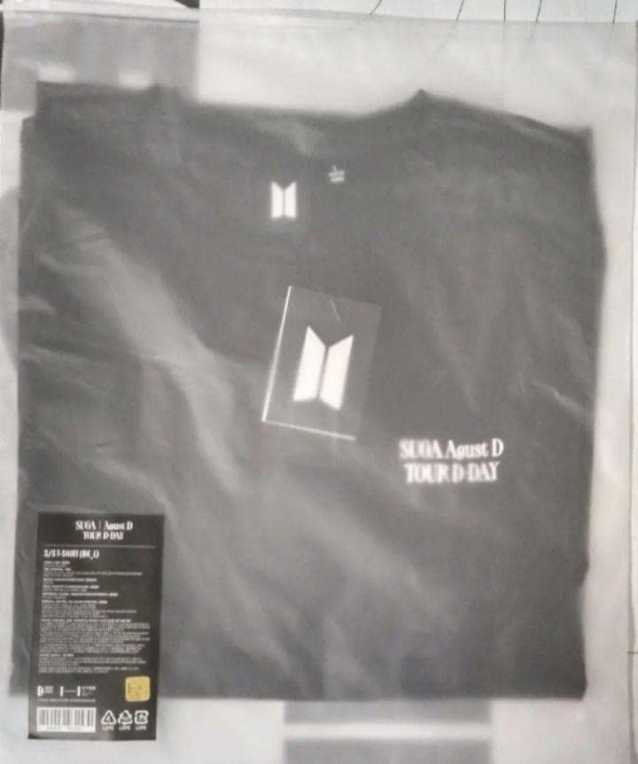 ユンギ Tシャツ L シュガ D-DAY 公式 agustd 即日 新品未着用