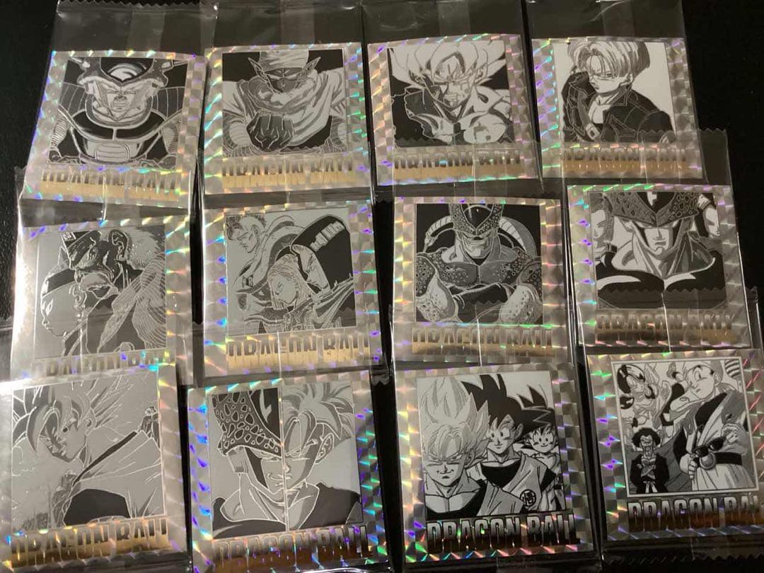 ドラゴンボール40周年記念オリジナルイラストレーション シールウエハース　４２種