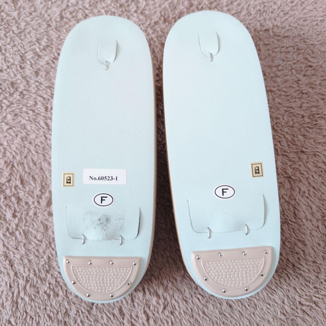 未使用✨岩佐　和装　バッグ　草履　市松模様　白