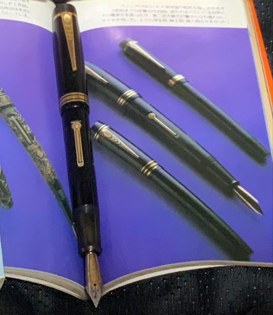 Onoto Magna 万年筆　レバーフィラー吸入式　ペン先！4K M