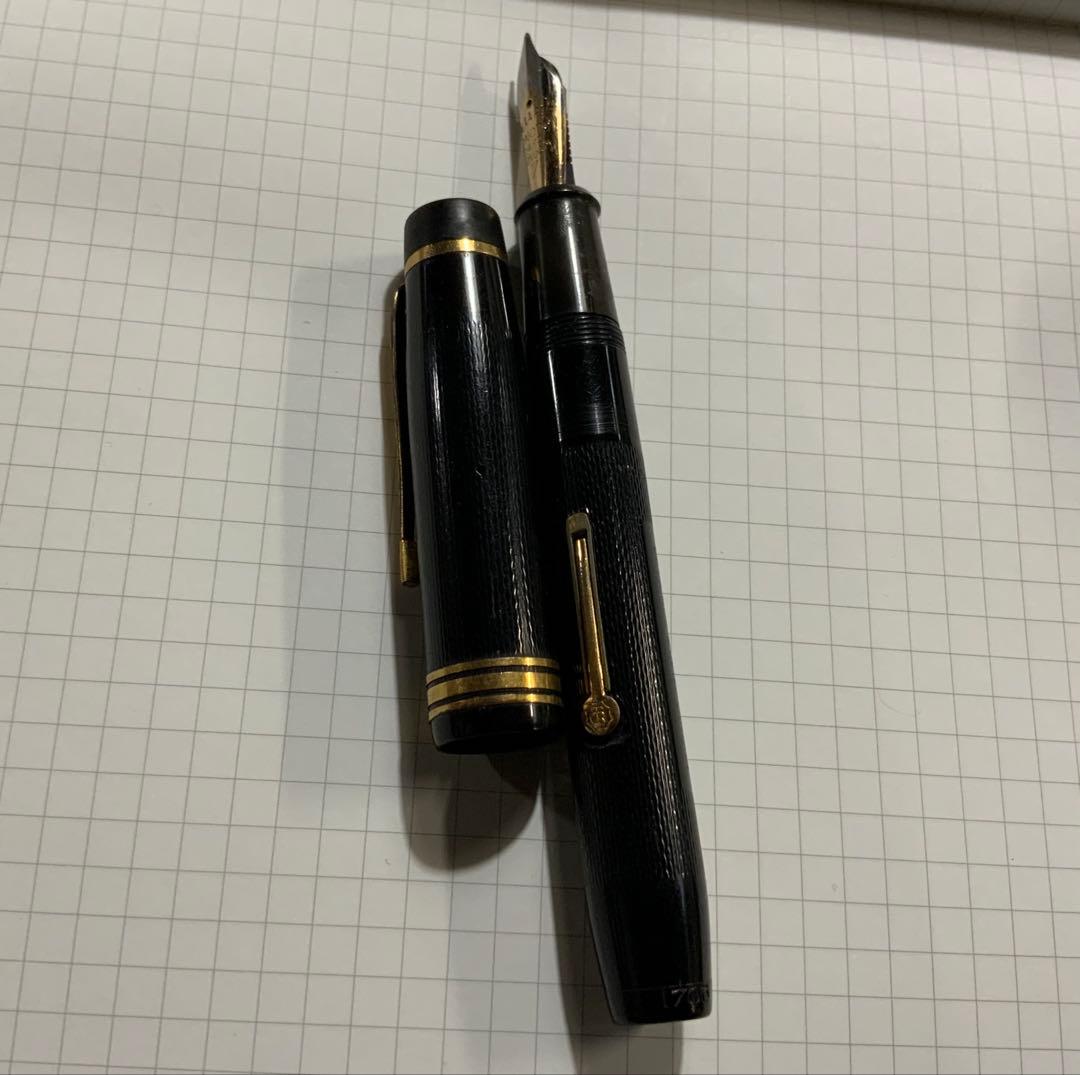 Onoto Magna 万年筆　レバーフィラー吸入式　ペン先！4K M
