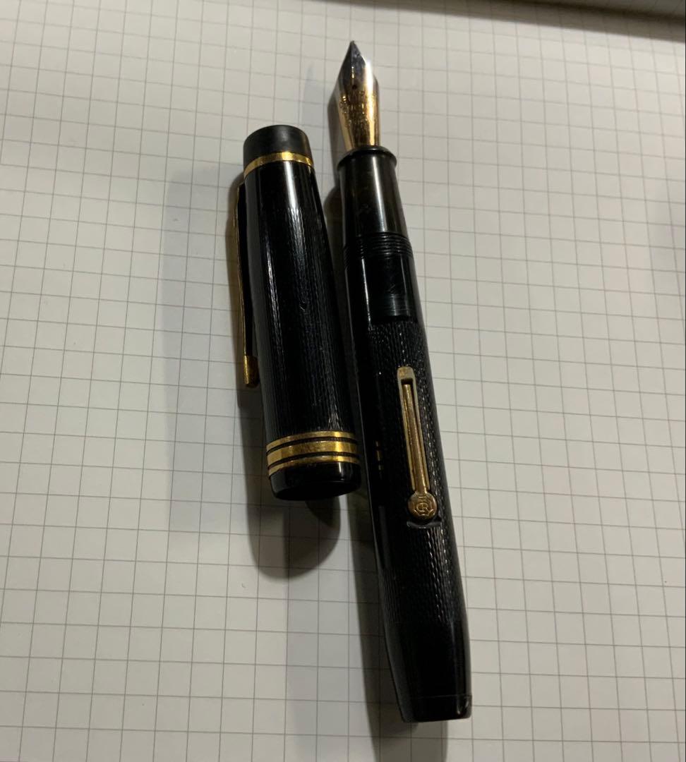 Onoto Magna 万年筆　レバーフィラー吸入式　ペン先！4K M