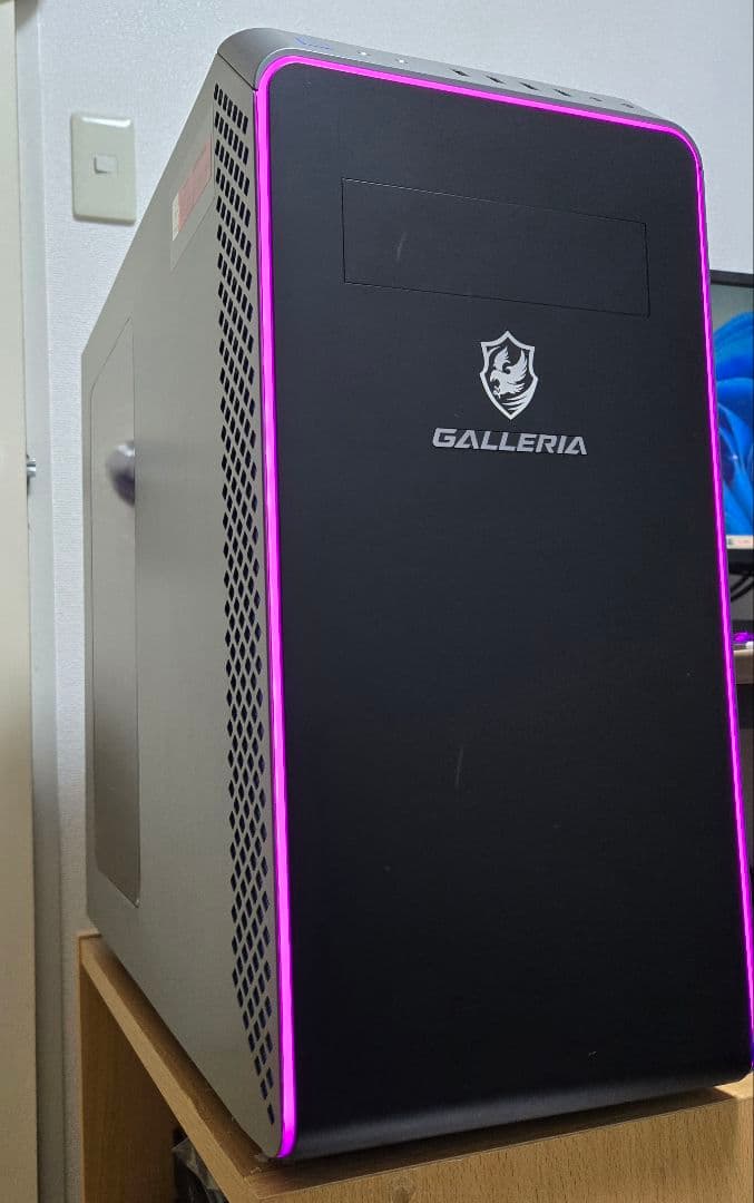 高性能 GALLERIA ゲーミングpc XA7R-67XT モンハンワイルズ