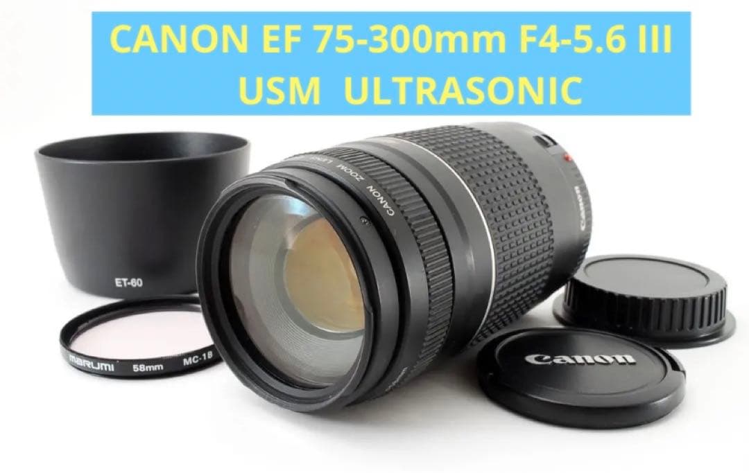 イベント☆スポーツ☆CANON EF 75-300㎜F4-5.6 IIIUSM