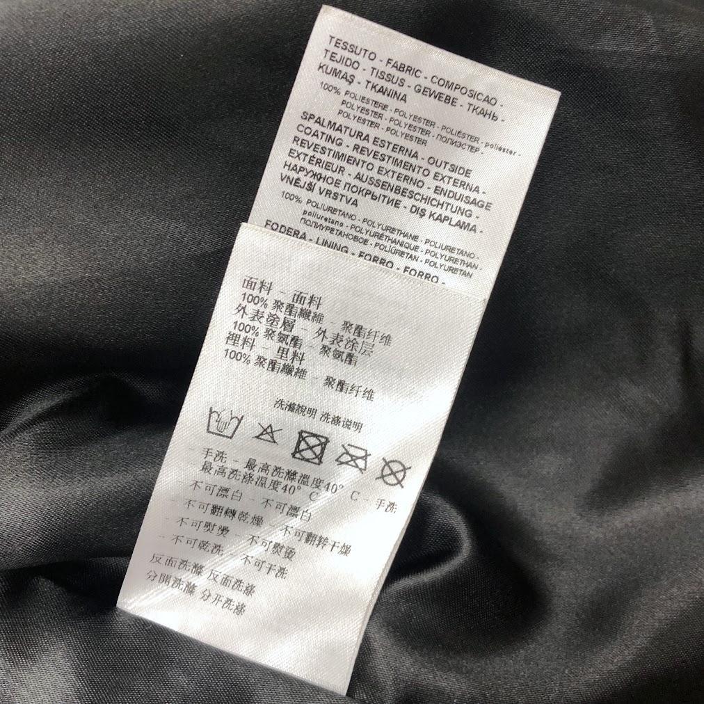 美品 アルマーニ エクスチェンジ フェイクレザー シングルライダース ジャケット