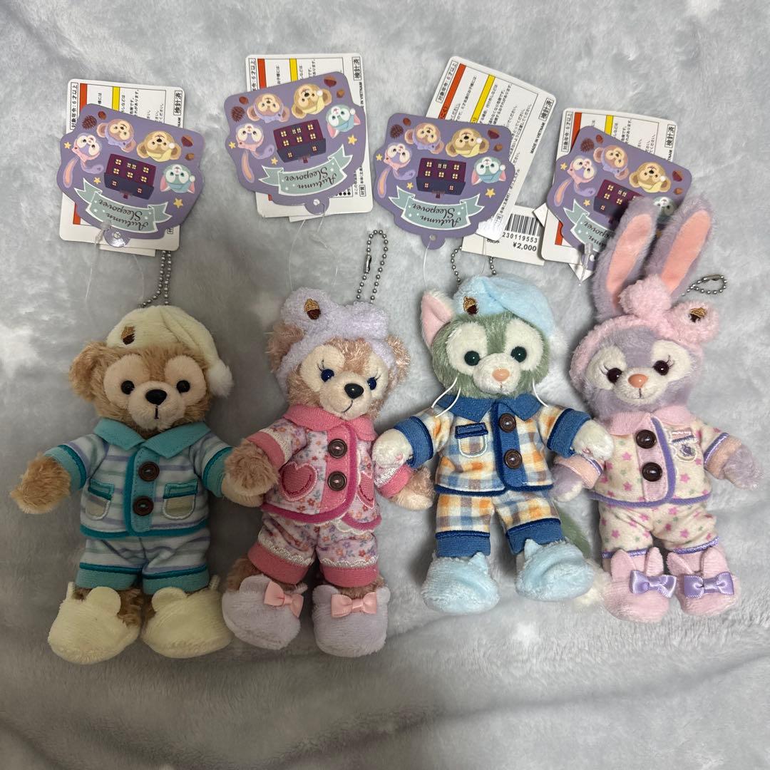 ダッフィーフレンズ　ぬいぐるみバッジ