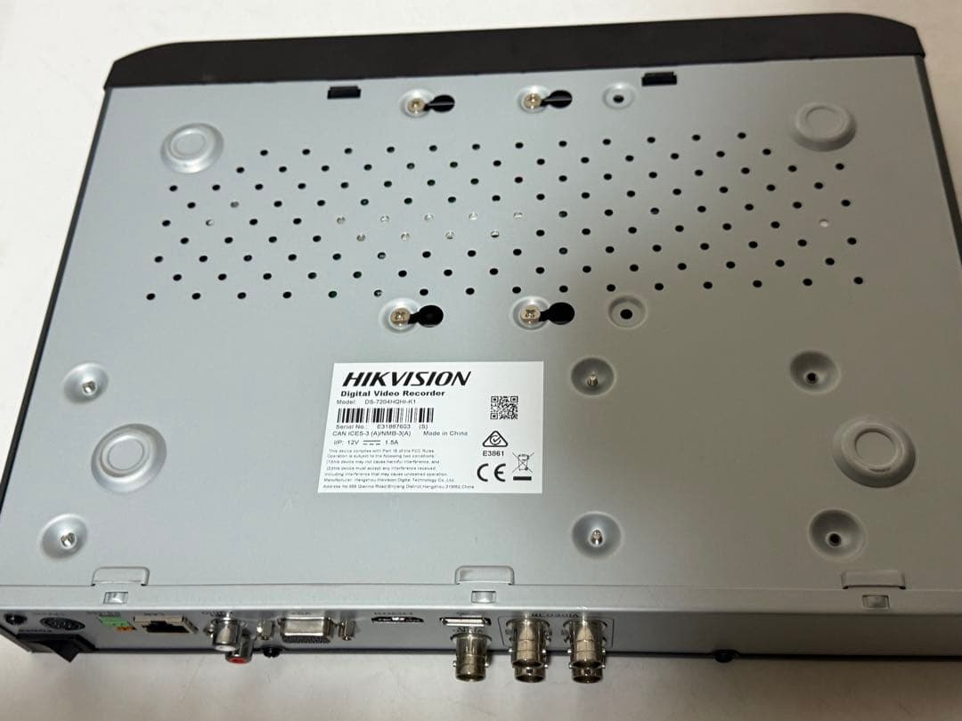 ハイクビジョン防犯カメラレコーダー HD-TVI DS-7204HQHI-K1