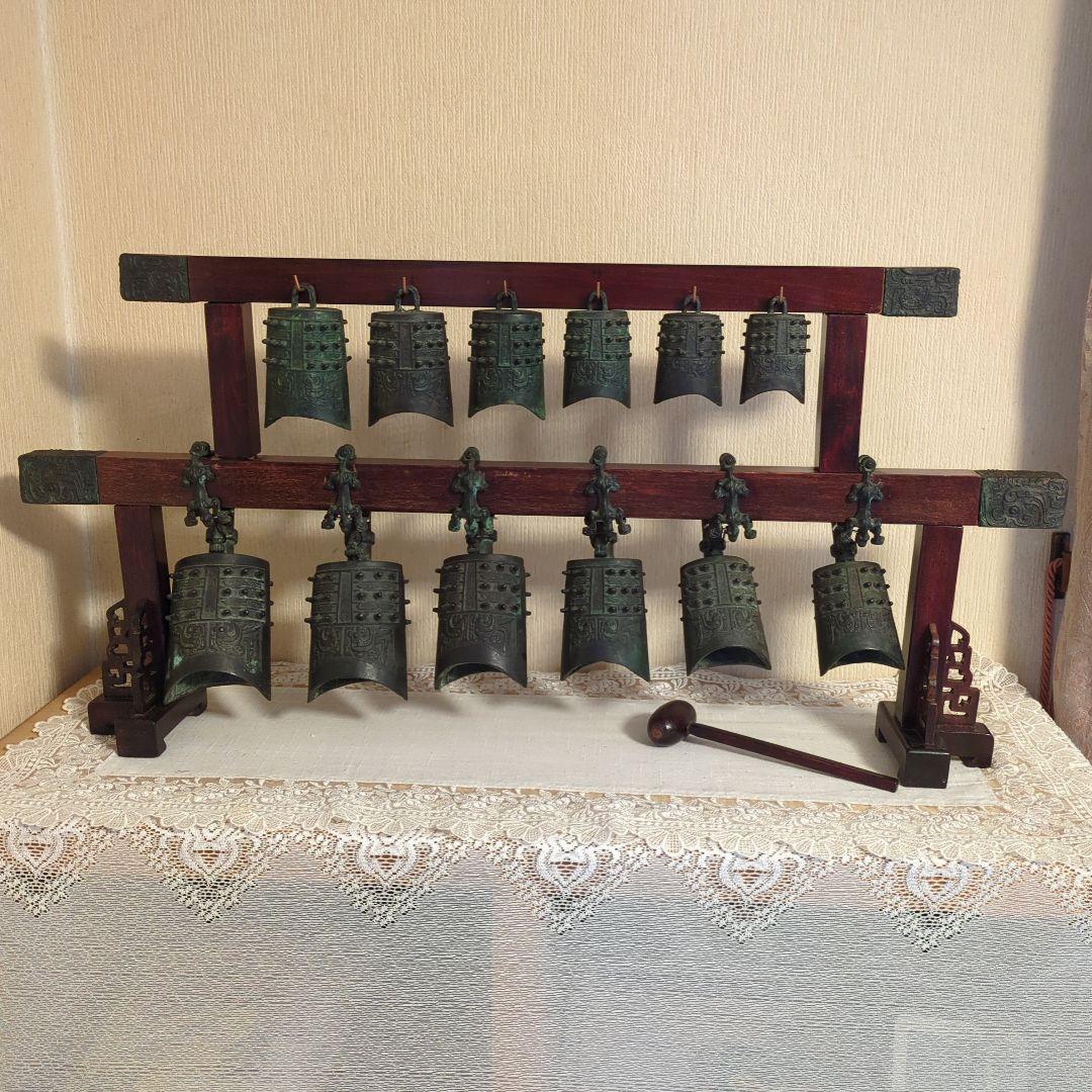 中国古代楽器　編鐘