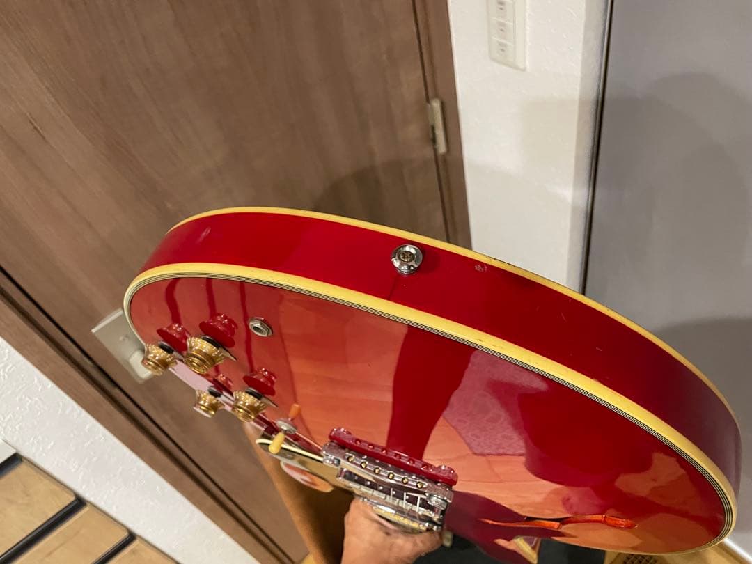 【最終値下げ】ジャンク　ジャパンビンテージJuno セミアコ　es335タイプ