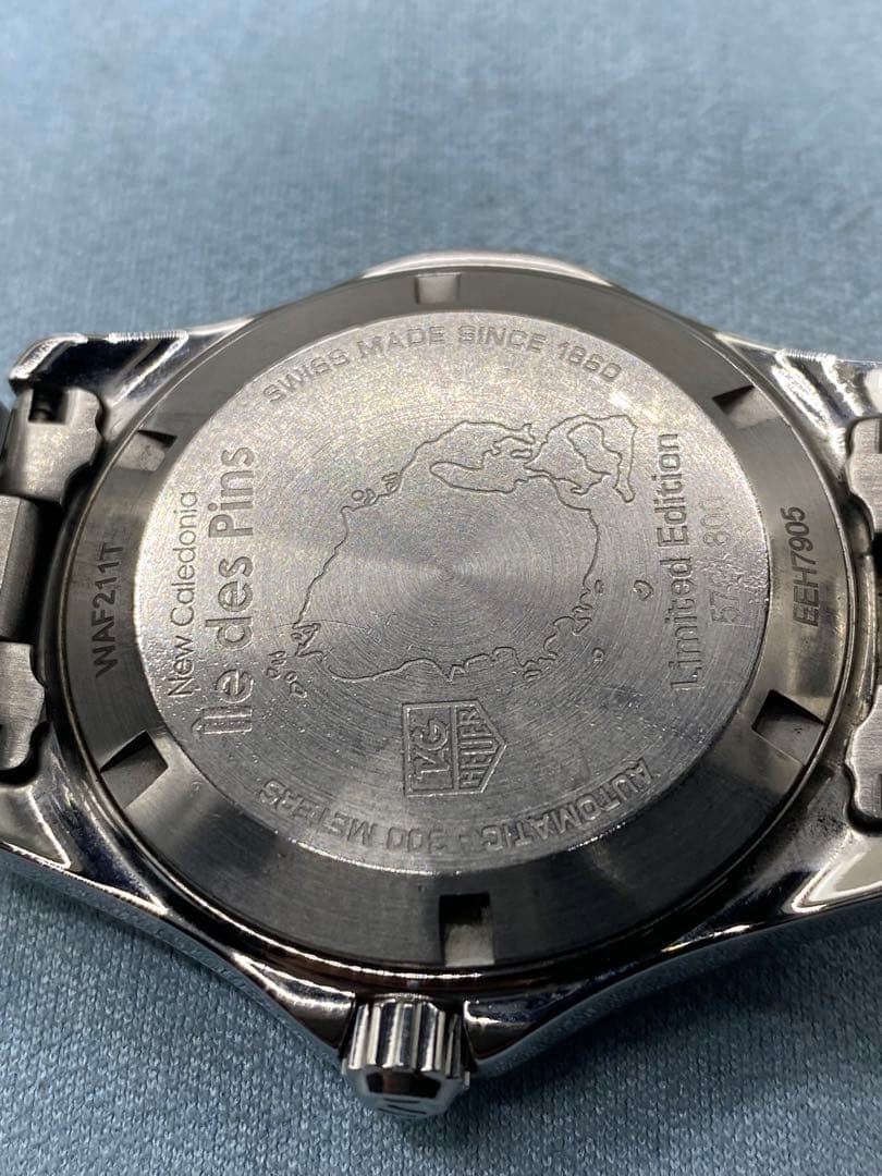 Joh TAG Heuerアクアレーサー　メンズ　ブルー　自動巻き　ＳＳ