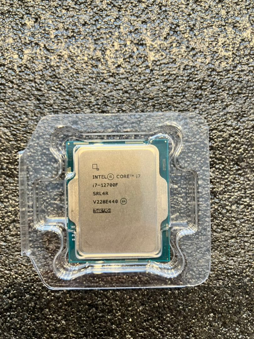 インテル Core i7-12700F bulk 負荷テスト済み