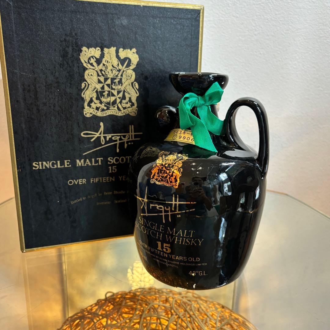NA1980 未開栓! Argrll アーガイル シングルモルト 15年 箱付き