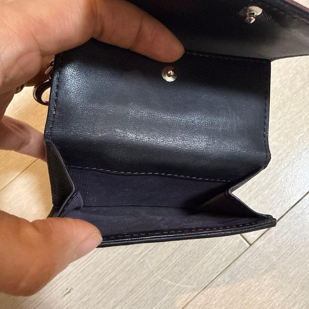 Lady Dior Lotus ウォレット　カナージュラムスキン