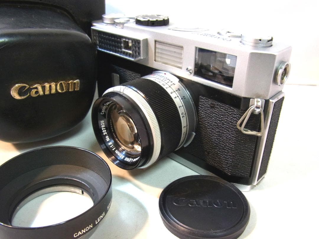 CANON7 50mm 1:1.8 フィルムカメラ ボディー＋レンズ キャノン７