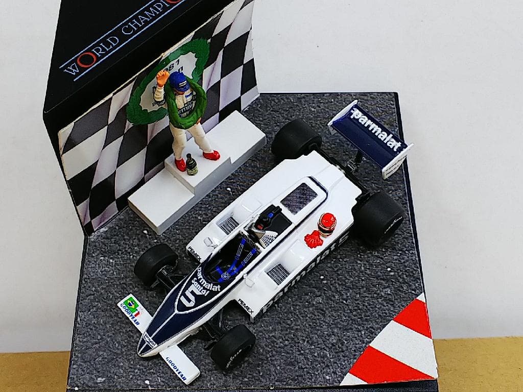 カルツォ 1/43 ブラバム BT-49C 1981 ネルソン・ピケ 限定 F1