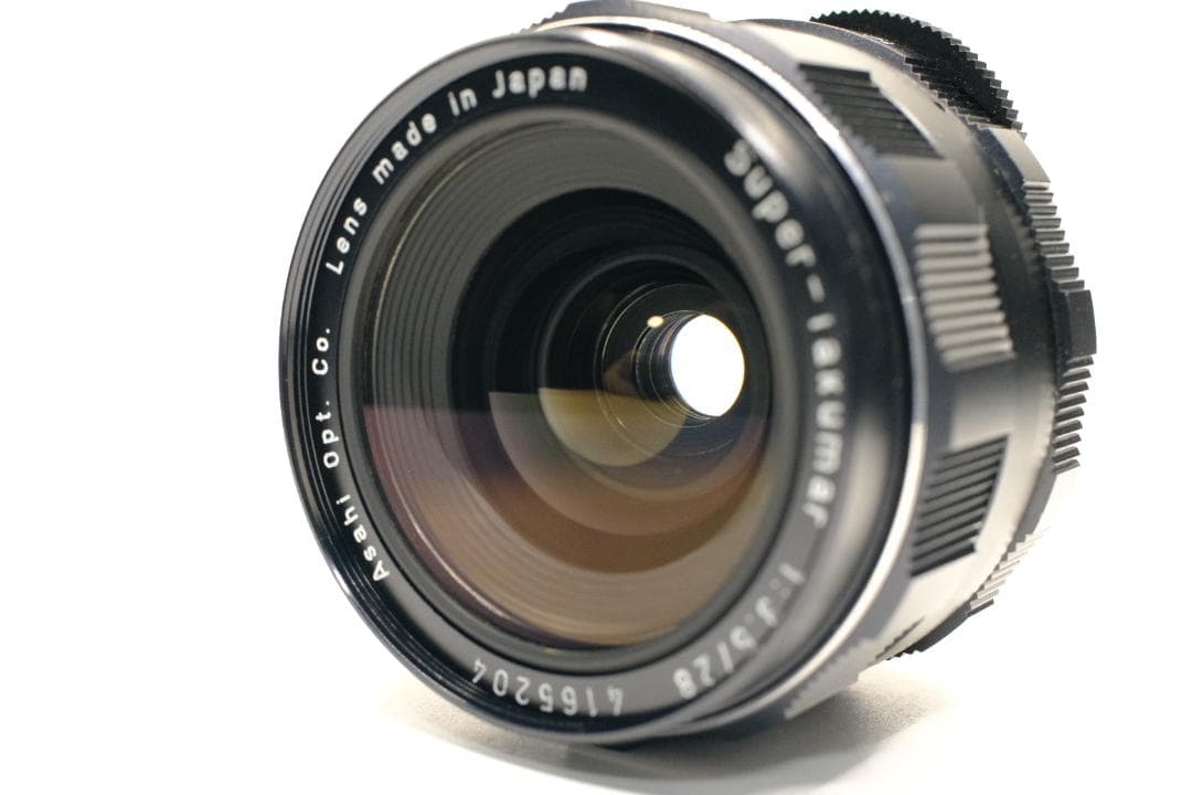 PENTAX Super Takumar 28mm F3.5 フード付 P77
