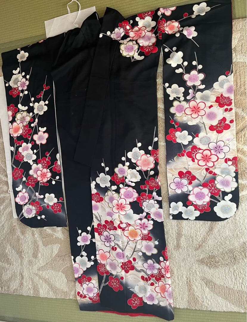 振袖セット　４点セット　振袖　長襦袢　帯紐　帯揚げ　◎帯はありません成人式　着物