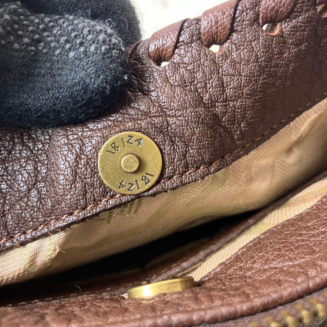 未使用級✨IBIZA イビサ パイソン 蛇革 斜め掛け ３室 ショルダーバッグ