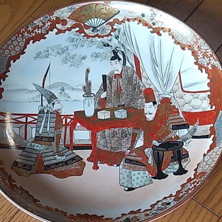 九谷焼大皿（26センチ)二枚組