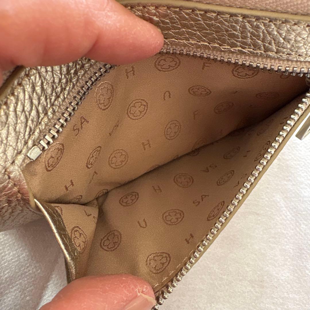 サロンドアルファード　ルクーチェ L字ゴールドミニ財布