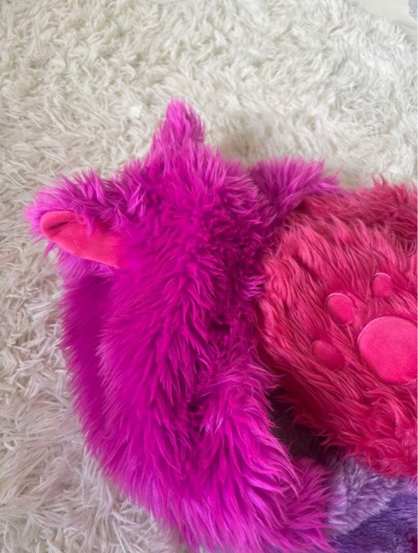 ディズニーチェシャ猫マフラーキャップ　ファンキャップ