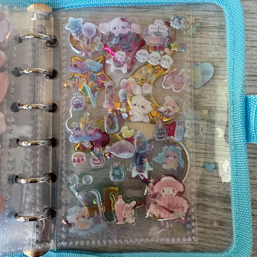 ウサハナ　シール帳　完成品