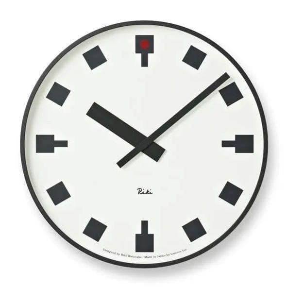 【新品】 レムノス 掛け時計 Riki リキ 日比谷の時計 WR12-03