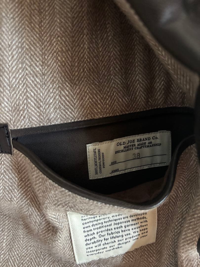 OLDJOE オールドジョー　ダブルレザー