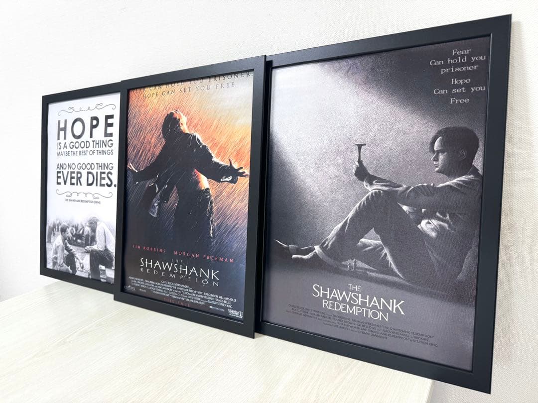 No.289フレーム付きキャンバスアート　ショーシャンクの空に　映画ポスター