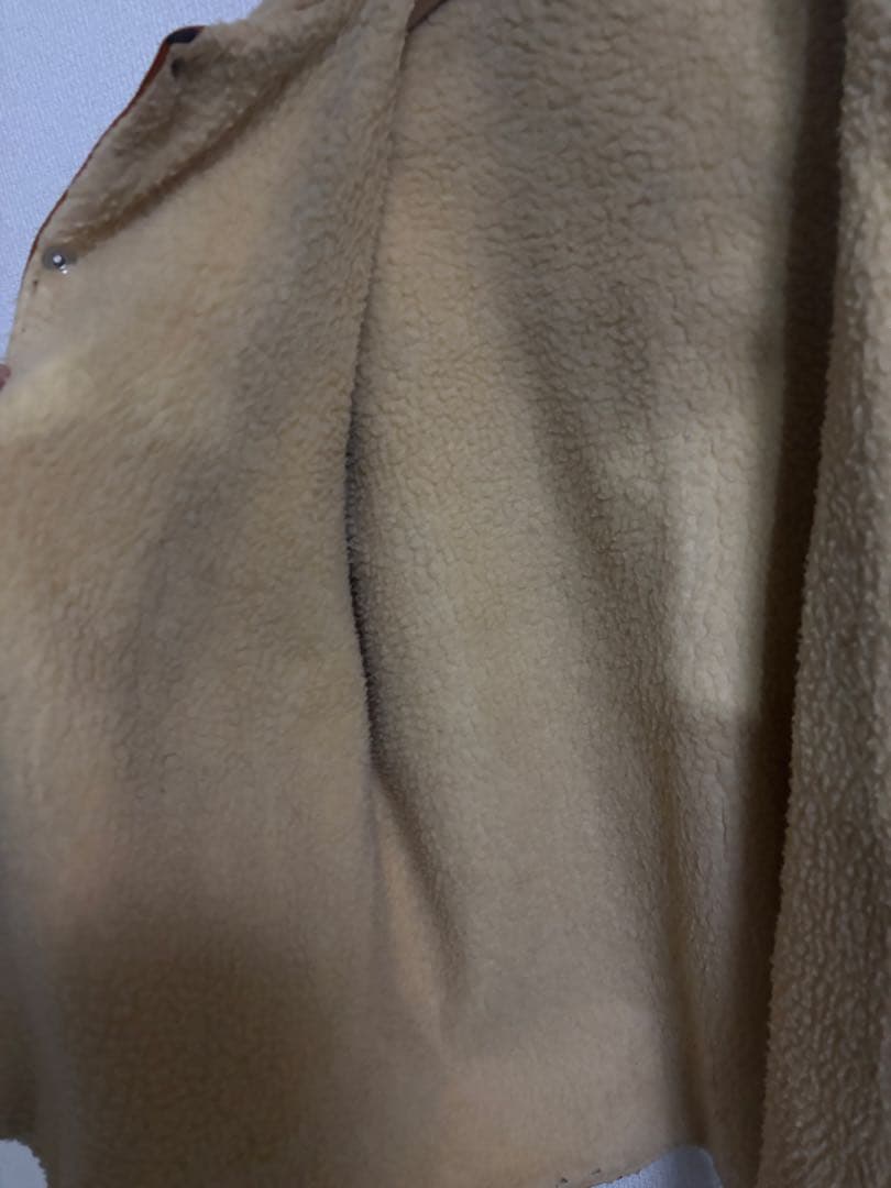 50s LEVIS スウェード レザー ボア ジャケット ショートホーン