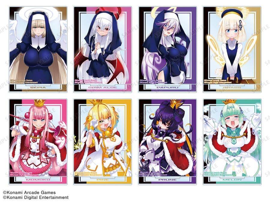 ボンバーガール レインボートレーディングアクリルスタンド ver.B BOX