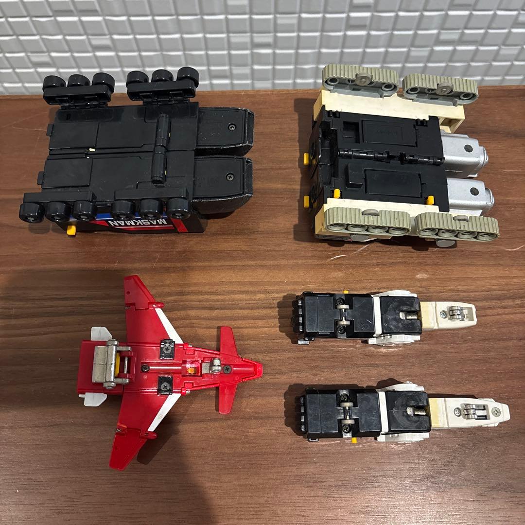 1987年 DX超合金 光戦隊マスクマン 光速合体グレートファイブ バンダイ