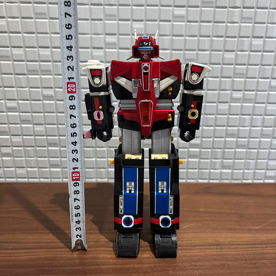 1987年 DX超合金 光戦隊マスクマン 光速合体グレートファイブ バンダイ