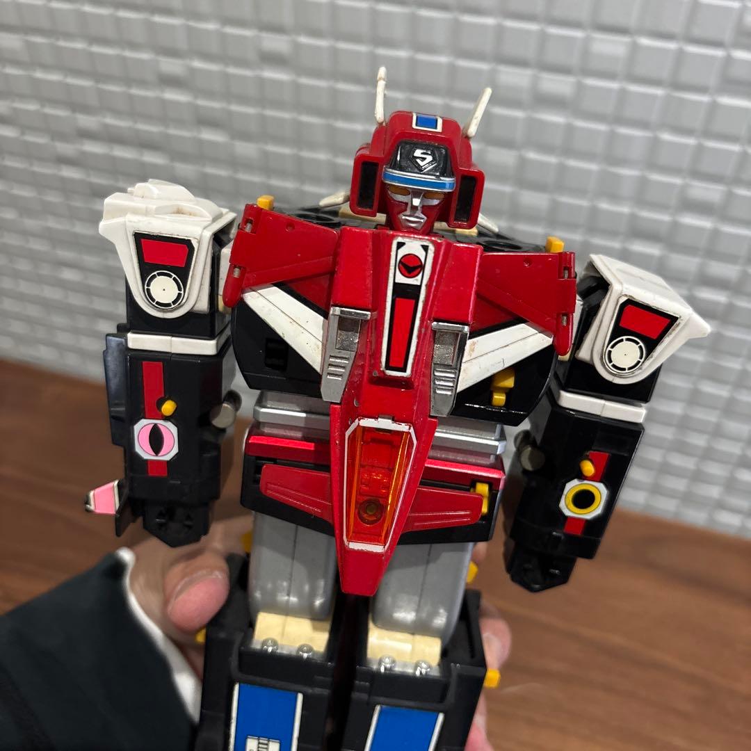 1987年 DX超合金 光戦隊マスクマン 光速合体グレートファイブ バンダイ