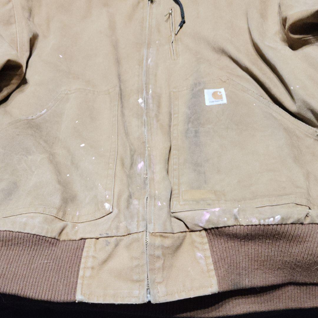 こ*き様 Carharttカーハートアクティブジャケット ダック生地