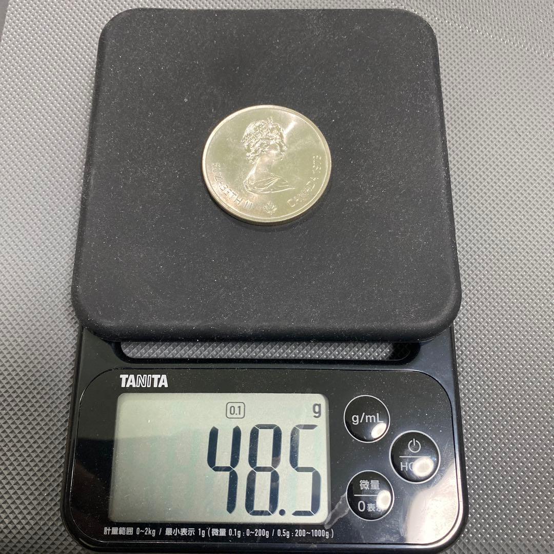 ヒ*ス様 1976年 モントリオールオリンピック 10ドル 硬貨