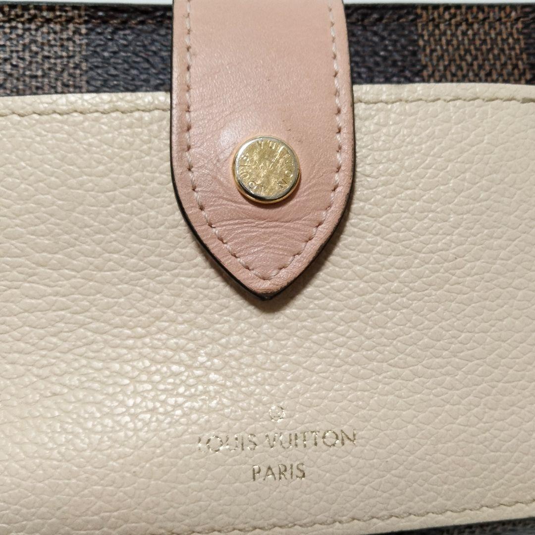 ルイヴィトン ダミエ ポルトフォイユ ジュリエット コンパクト ウォレット