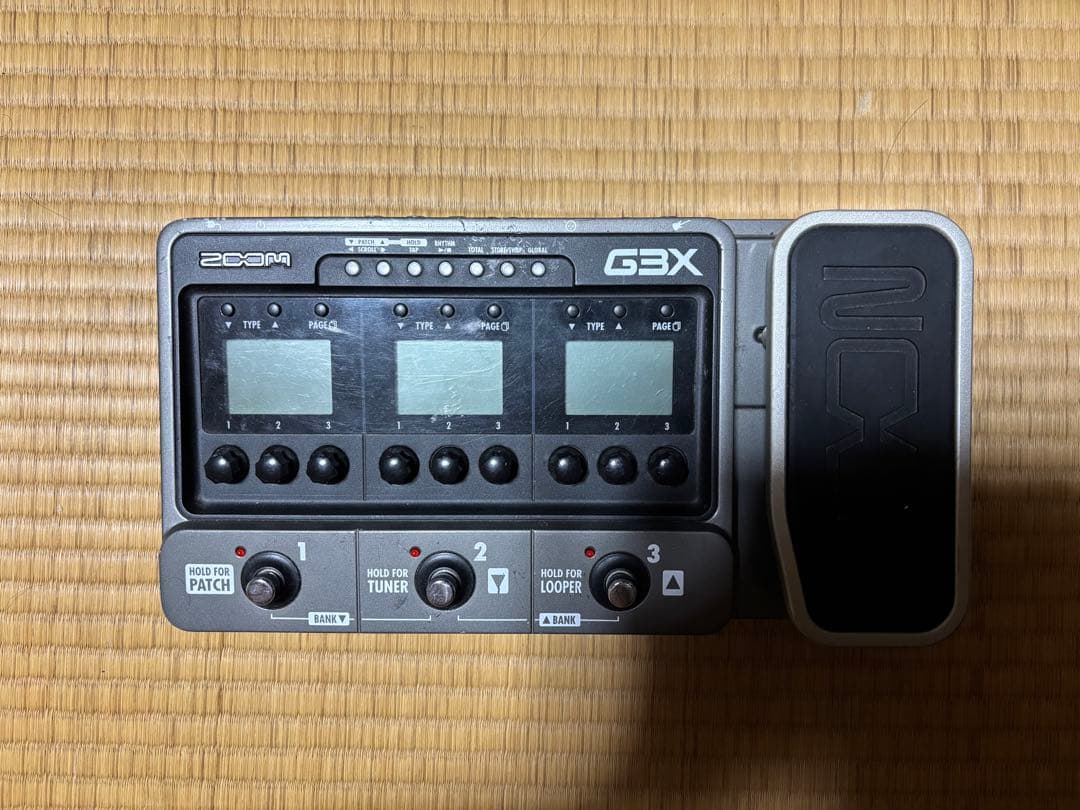 ギター ZOOM G3X