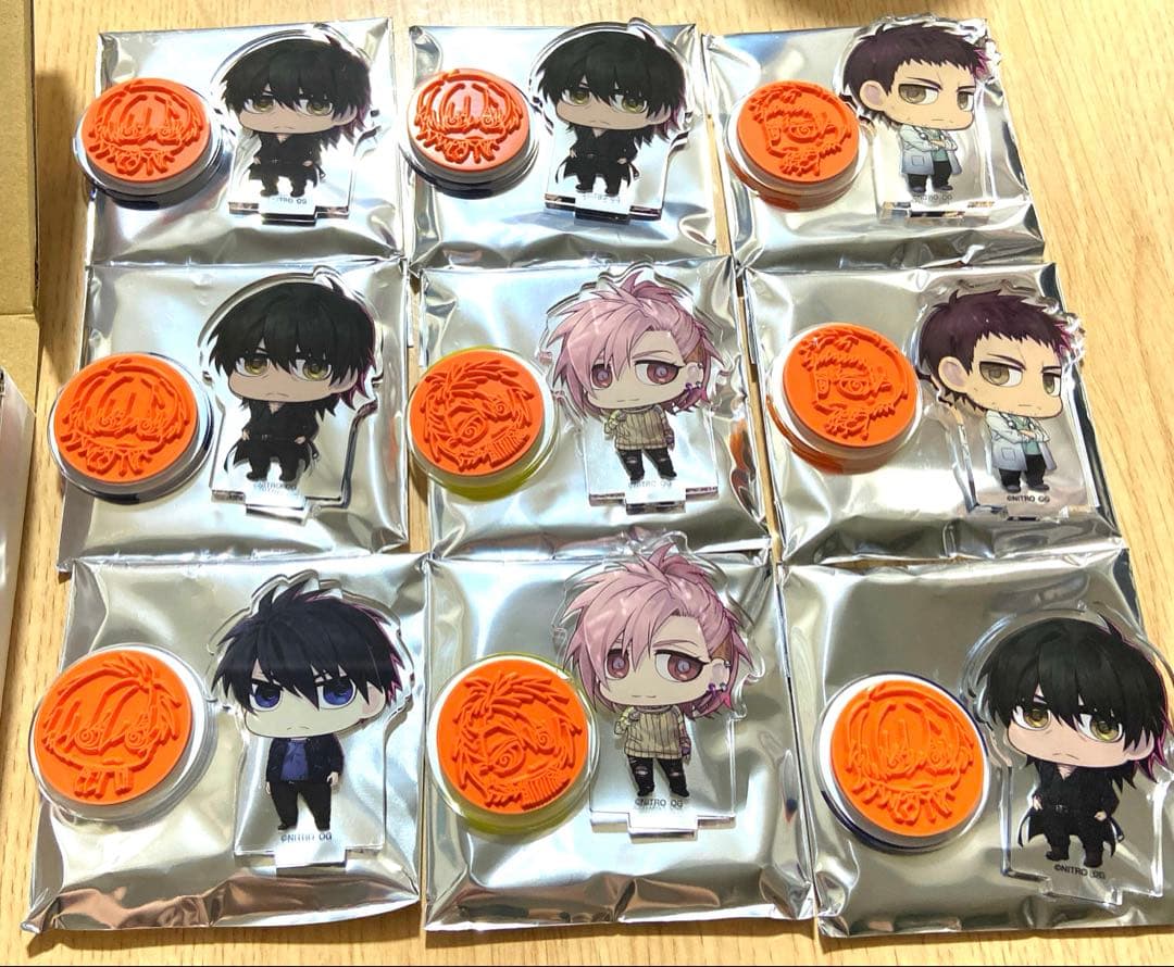 な*み様 ニトロキラル展 スロウ・ダメージ アクリルブロック くじ 13点セット