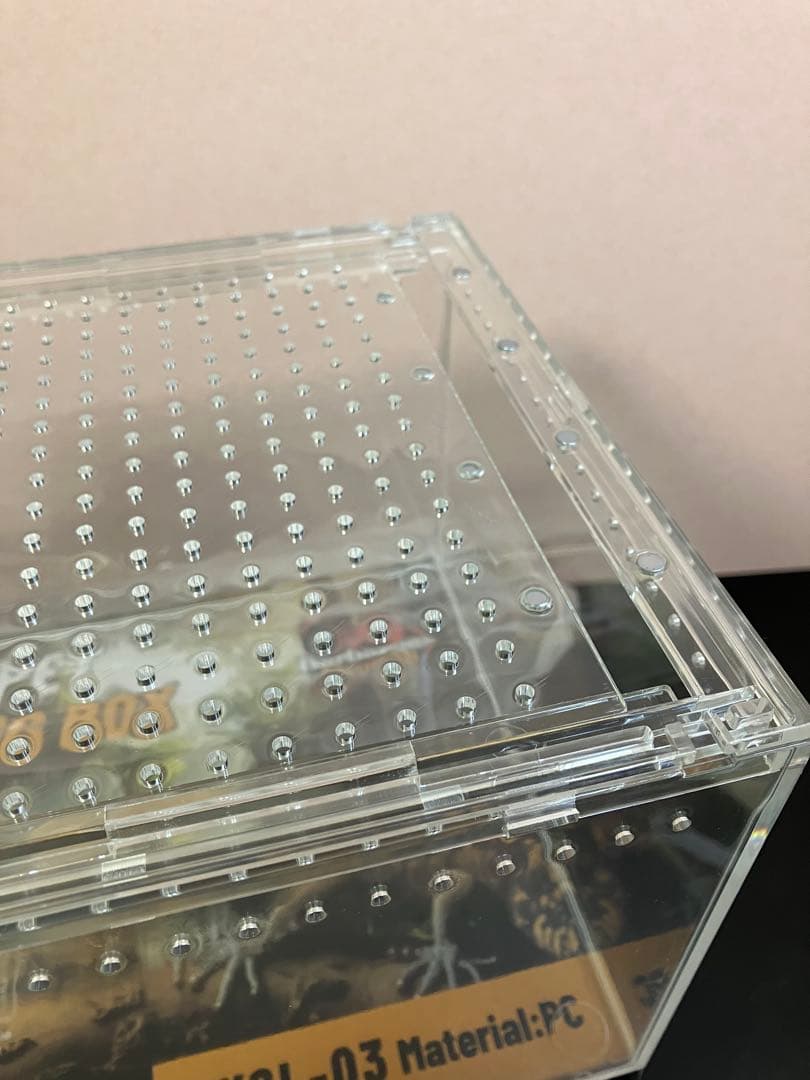 【新品未使用】爬虫類ケージ×5 アクリル　マグネット　レプタイルボックス同仕様