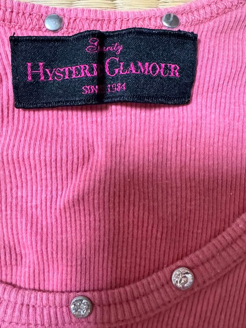 ヒステリックグラマービジュー付きタンクトップ✨