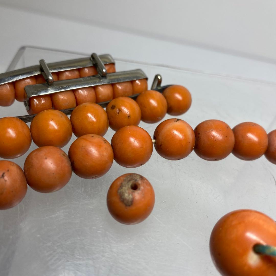 本赤珊瑚　玉　簪　93g チヒチ　東さ8-0107☆1F