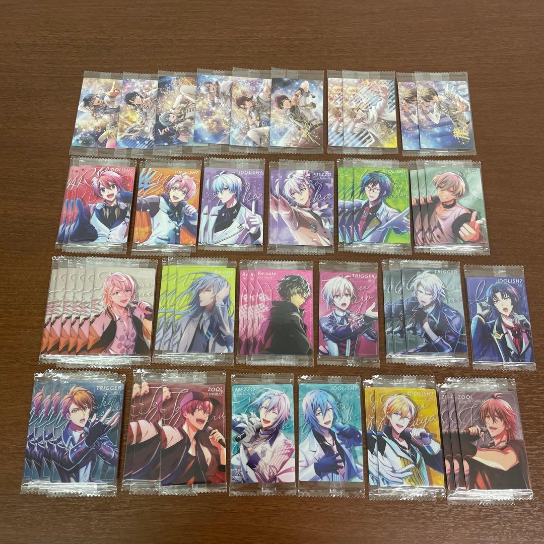 ❶②アイナナ ウエハースカード ぱしゃこれ 色紙 缶バッジ まとめ売り